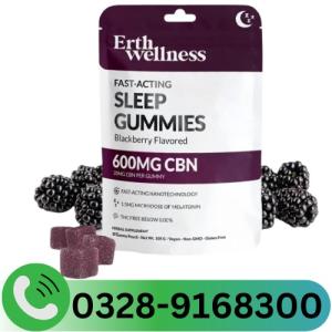 SLEEP CBN Gummies THC Free Vegan Sleepy Blackberry in Pakistan